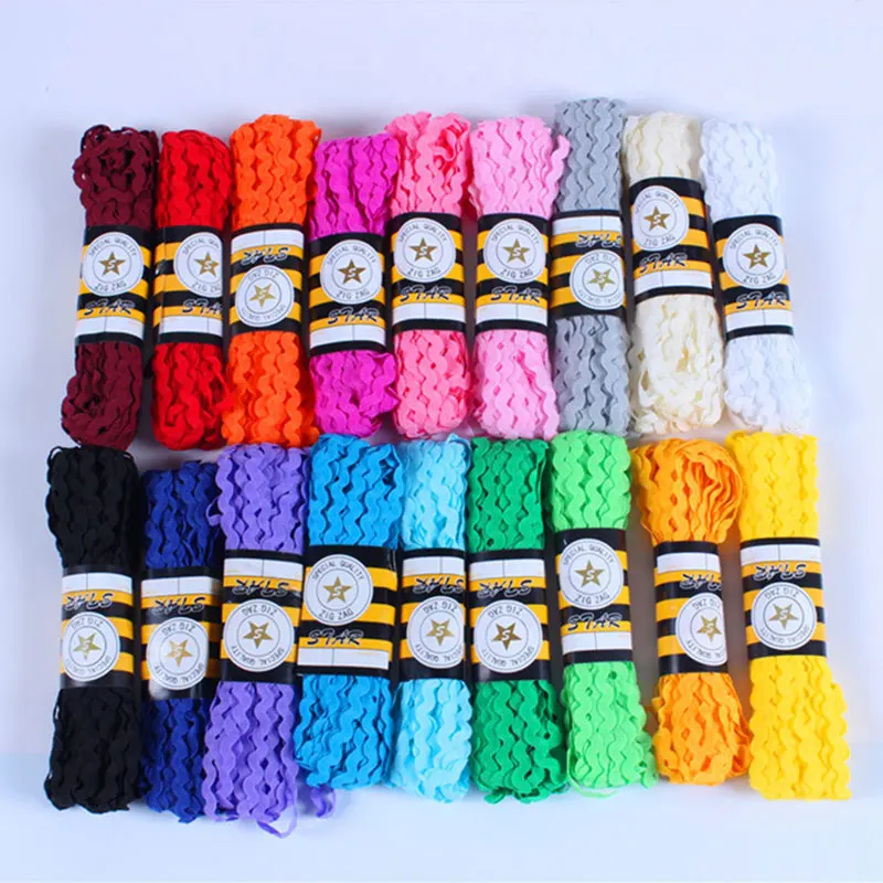 Sewing Zigzag - 15Yards 5mm RIC Rac Trim Ribbon