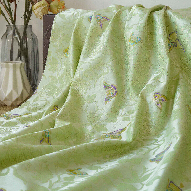 Sewing Thread In Textile - 1M Golden Thread Butterfly Jacquard Fabric