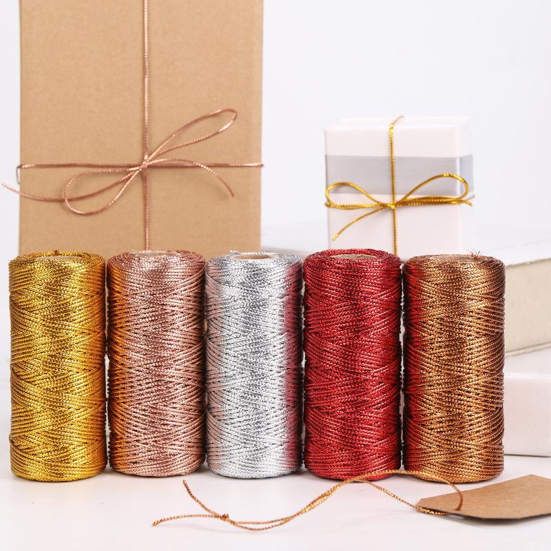 Sewing Thread In Textile - 1.5mm 100Meters Colored Macrame Cord Rope