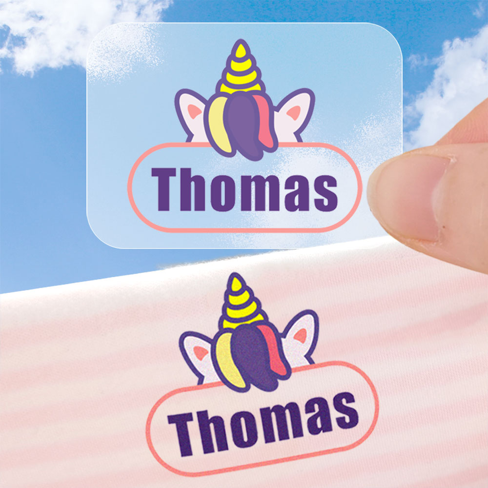 Sewing Labels - Custom Iron on Name Sticker Personlized