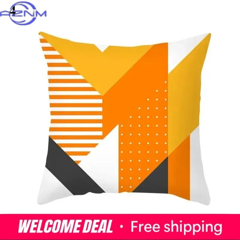 Boho Orange Abstract Cushion C - Century Textile & Sewing Supply Avenue C North Saskatoon Sk review and price