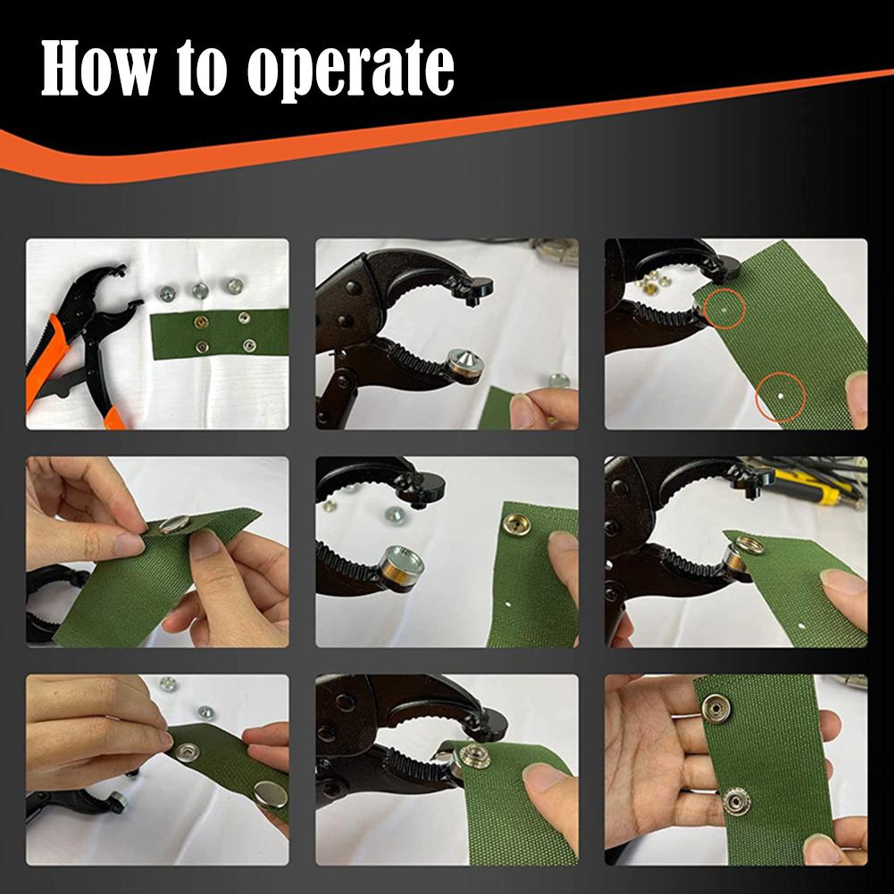 Snap Fastener Pliers Stainless - Snap Button Plier review and price