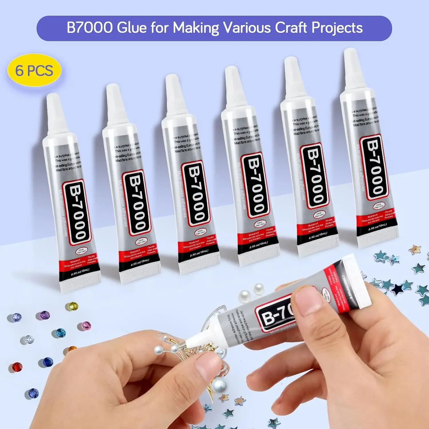 ICUTE-FITTDYHE 6PCS Jewelry Gl - Fabric Glue Bond review and price