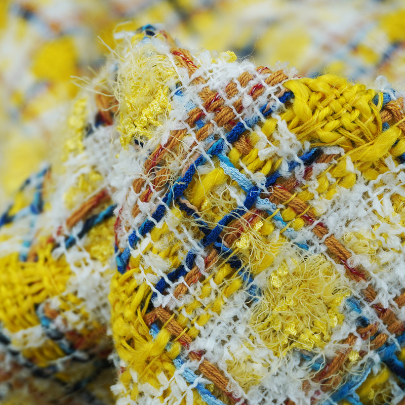 Vibrant Style Yellow Multicolo - Sewing Tweed review and price