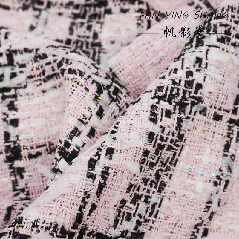 Pink Classical Big Plaid Color - Sewing Tweed review and price