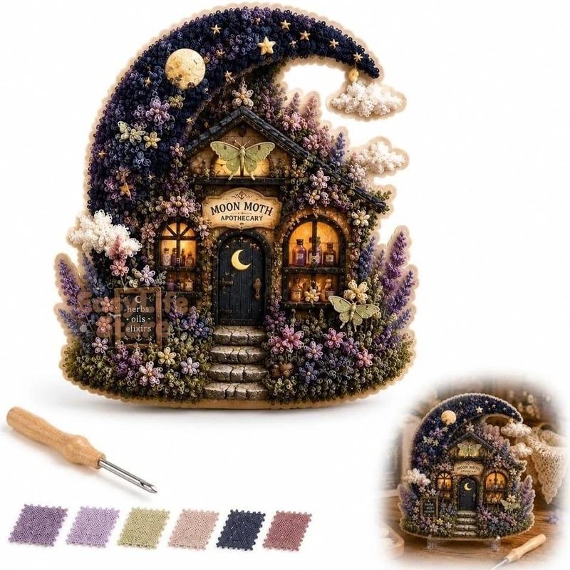Whimsical Village 3D Fabric Po - Textile Sewing Techniques review and price