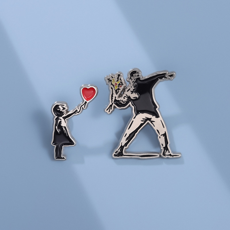 5 Styles Sculpture Enamel Pins - Sewing Labels review and price