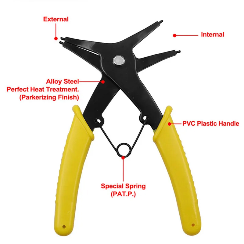 2 in 1 Snap Ring Plier 4 Way T - Snap Button Plier review and price