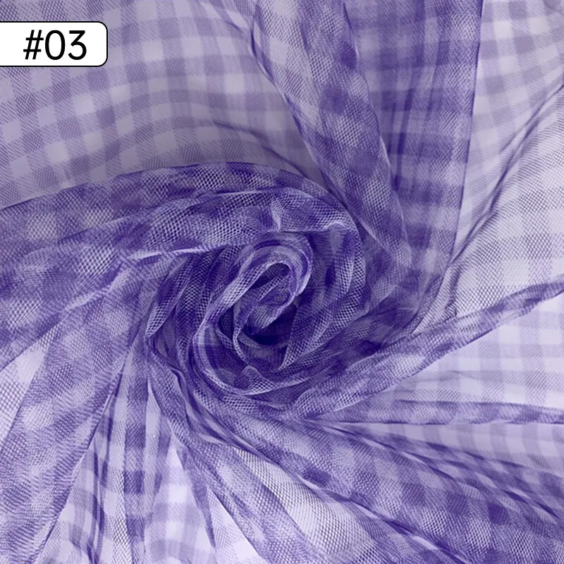 90x150cm Check Mesh Fabric Tra - Sewing Batik review and price