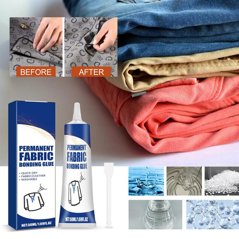 Clear Strong Adhesive Waterpro - Fabric Glue Bond review and price