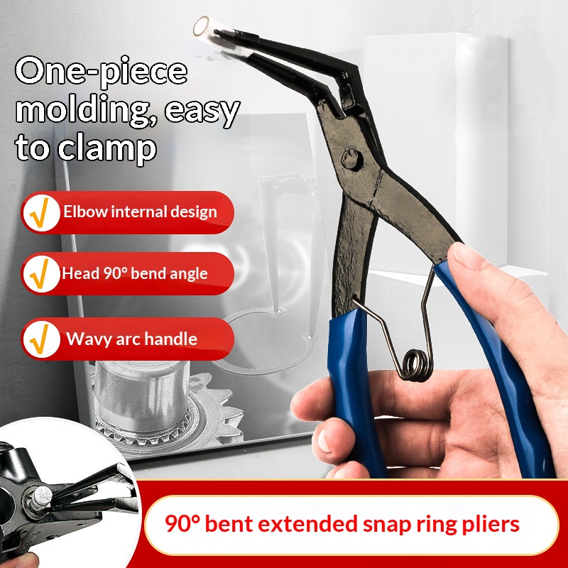 HOMEFISH 90 Degree Bent Long N - Snap Button Plier review and price