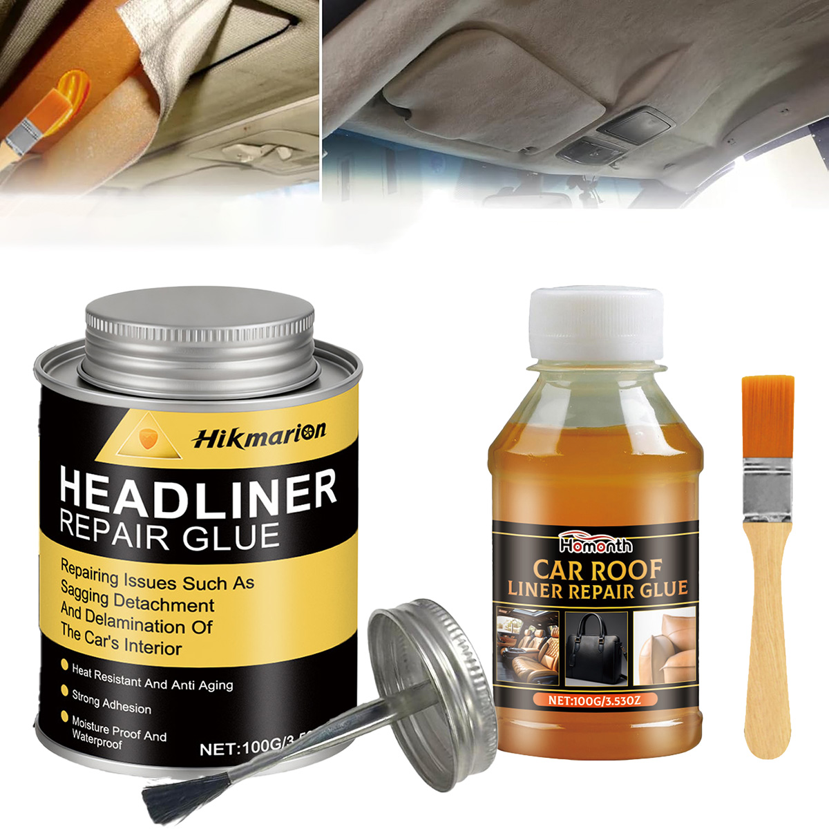 Headliner Repair Glue 100ml St - Fabric Glue Bond review and price