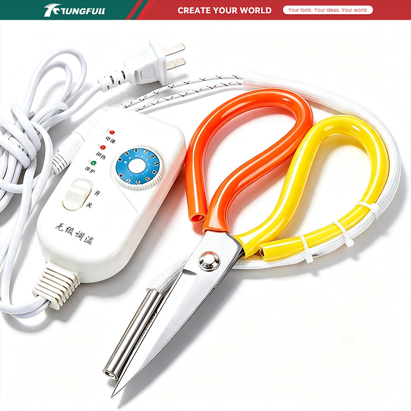 Electric Thermal Scissors Temp - Sewing Labels review and price