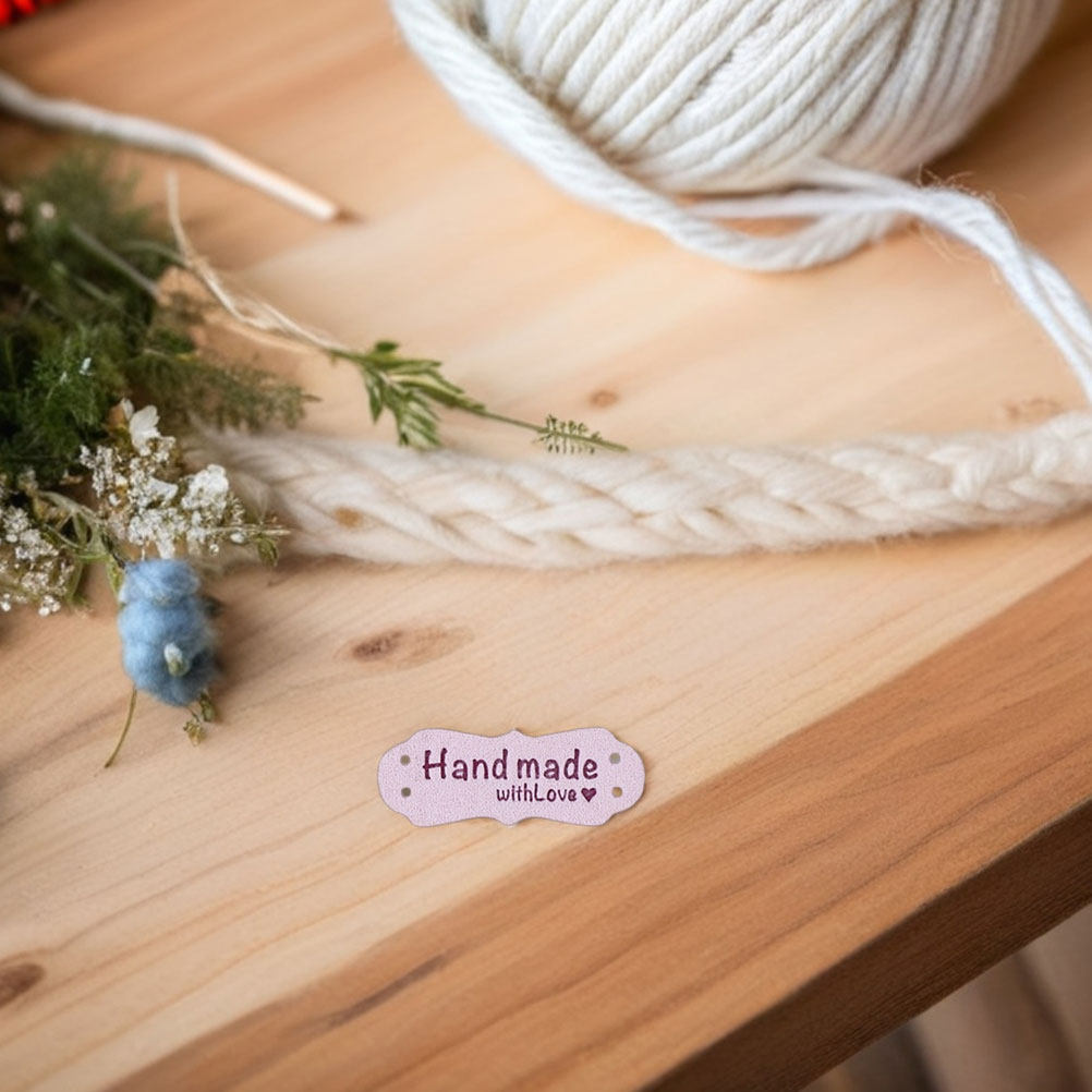 100Pcs Handmade Clothing Label - Sewing Labels review and price