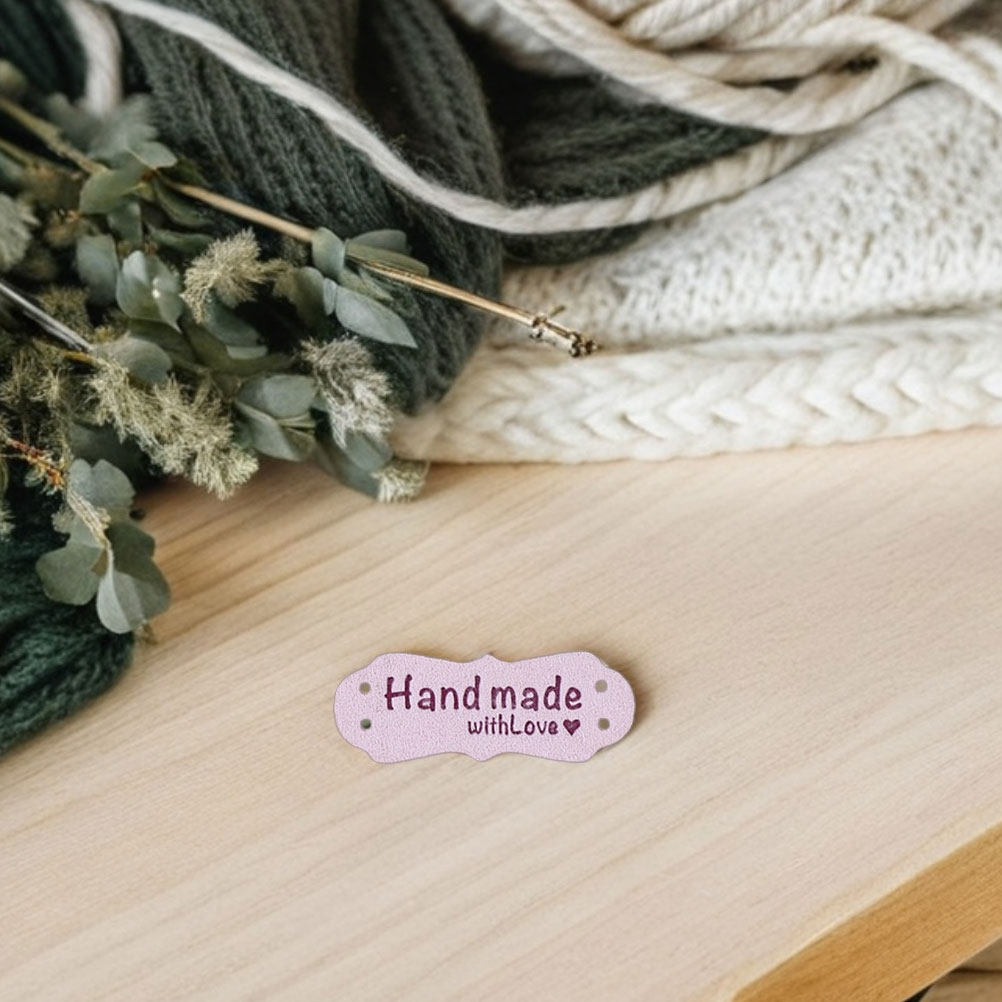 100Pcs Handmade Clothing Label - Sewing Labels review and price