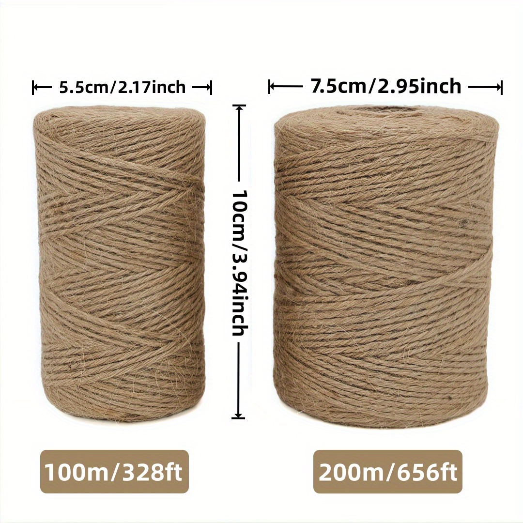 2/3/4mm Natural Jute Rope Stri - Sewing Thread In Textile review and price