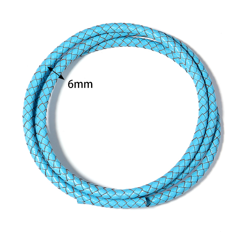 1M/Lot 6mm Braided Genuine Lea - Sewing Thread In Textile review and price