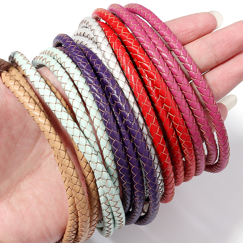 1M/Lot 6mm Braided Genuine Lea - Sewing Thread In Textile review and price