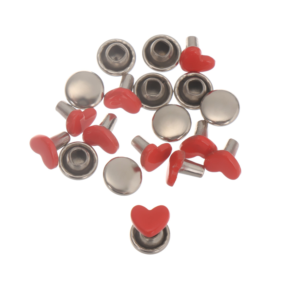 10Pcs Mini Metal Heart Eyelet  - Sewing Eyelet Fabric review and price