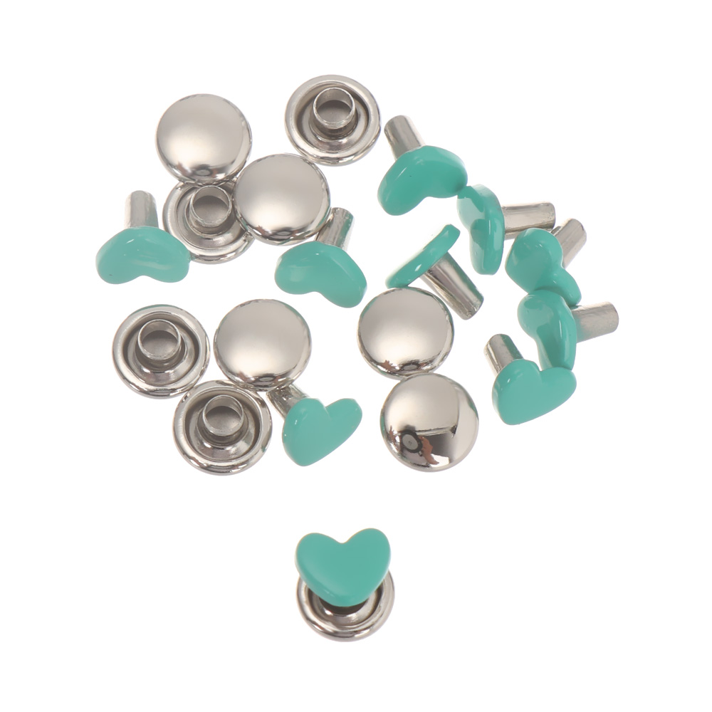 10Pcs Mini Metal Heart Eyelet  - Sewing Eyelet Fabric review and price