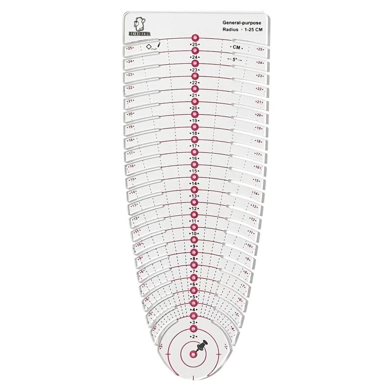 39BB Clear Scale Acrylic Measu - Is Sewing Textile Art review and price