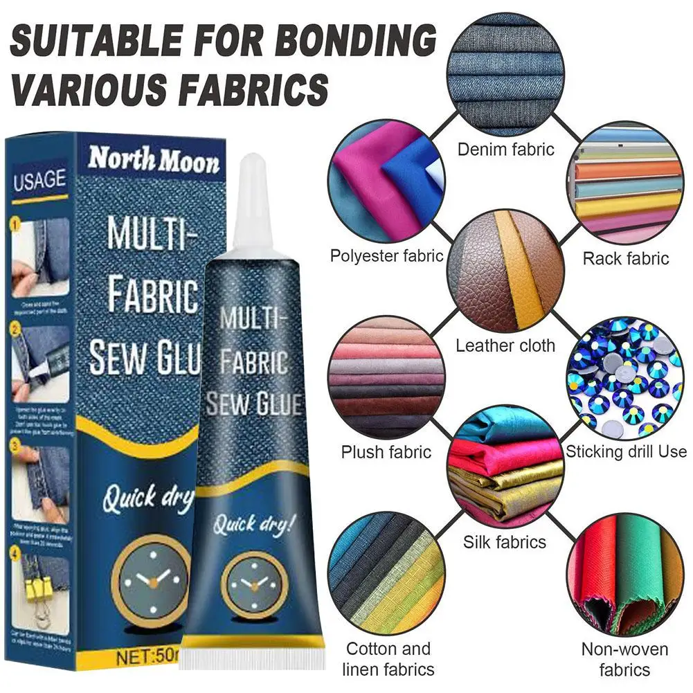 50ml Fabric Glue Quick Dry Fab - Sewing Technology review and price