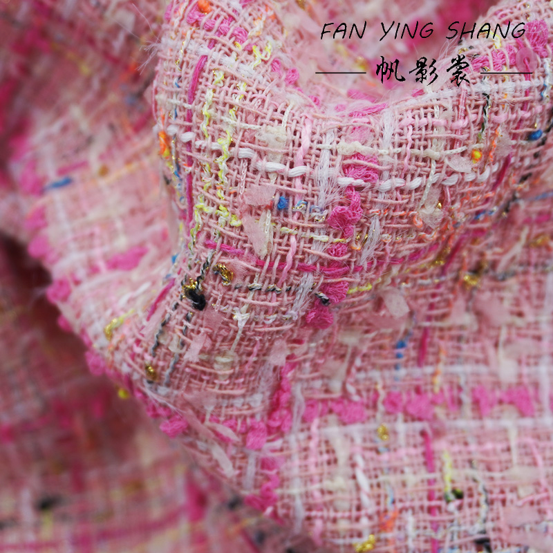 The Pink Plaid Tassel Cotton T - Sewing Tweed review and price