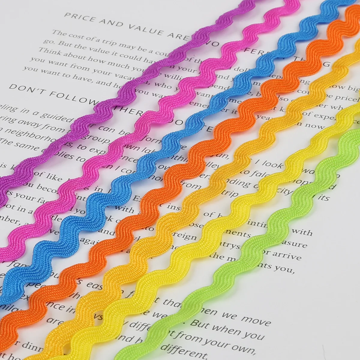 15Yards 5mm RIC Rac Trim Ribbo - Sewing Zigzag review and price