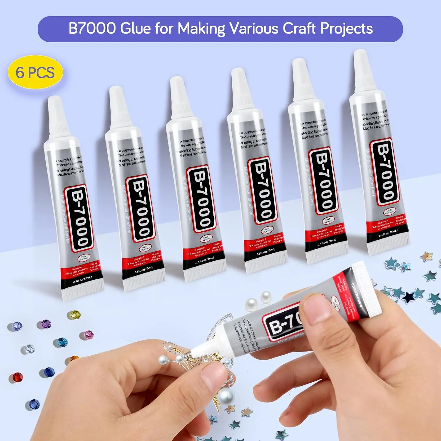 ICUTE-FITTDYHE 6PCS Jewelry Gl - Fabric Glue Bond review and price