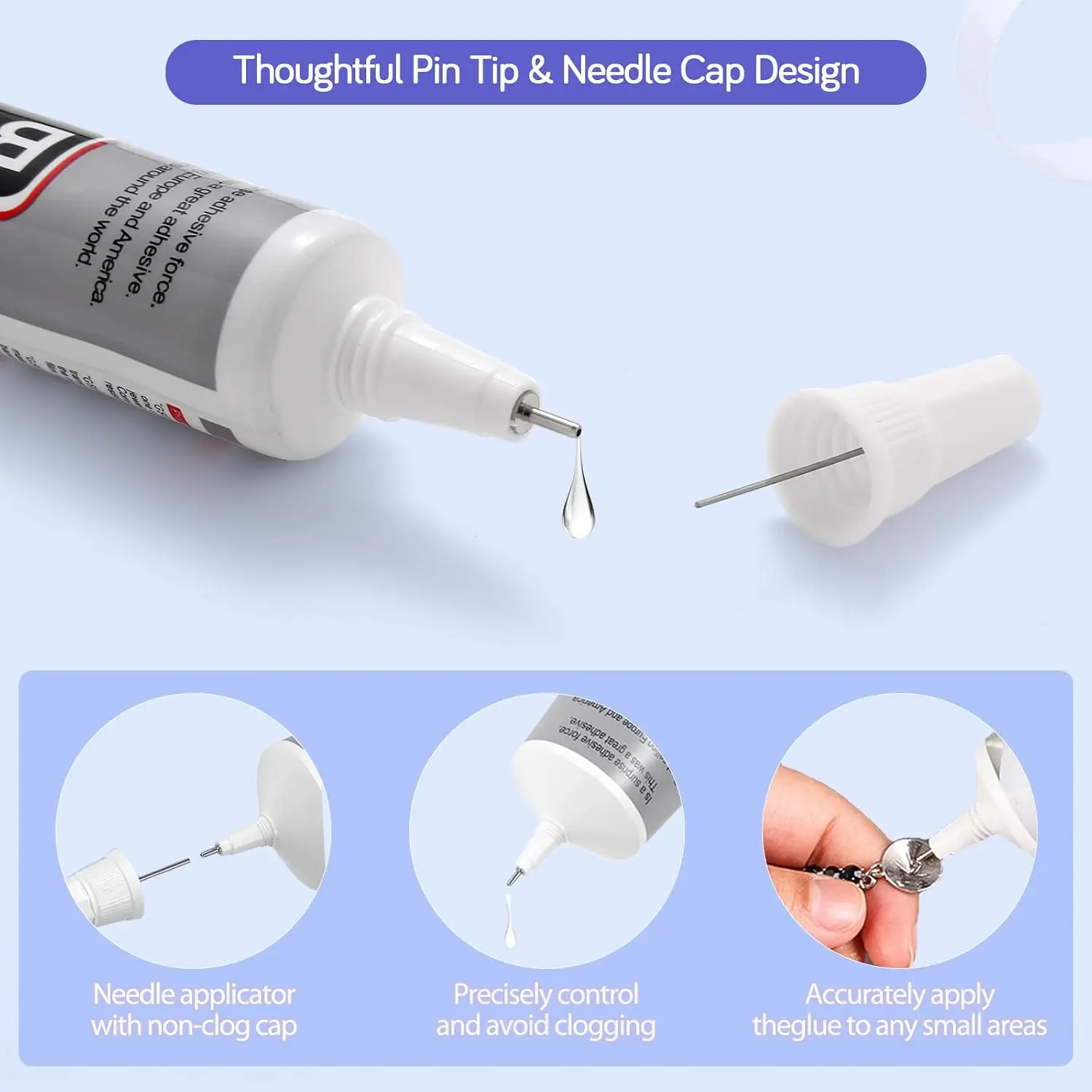 ICUTE-FITTDYHE 6PCS Jewelry Gl - Fabric Glue Bond review and price