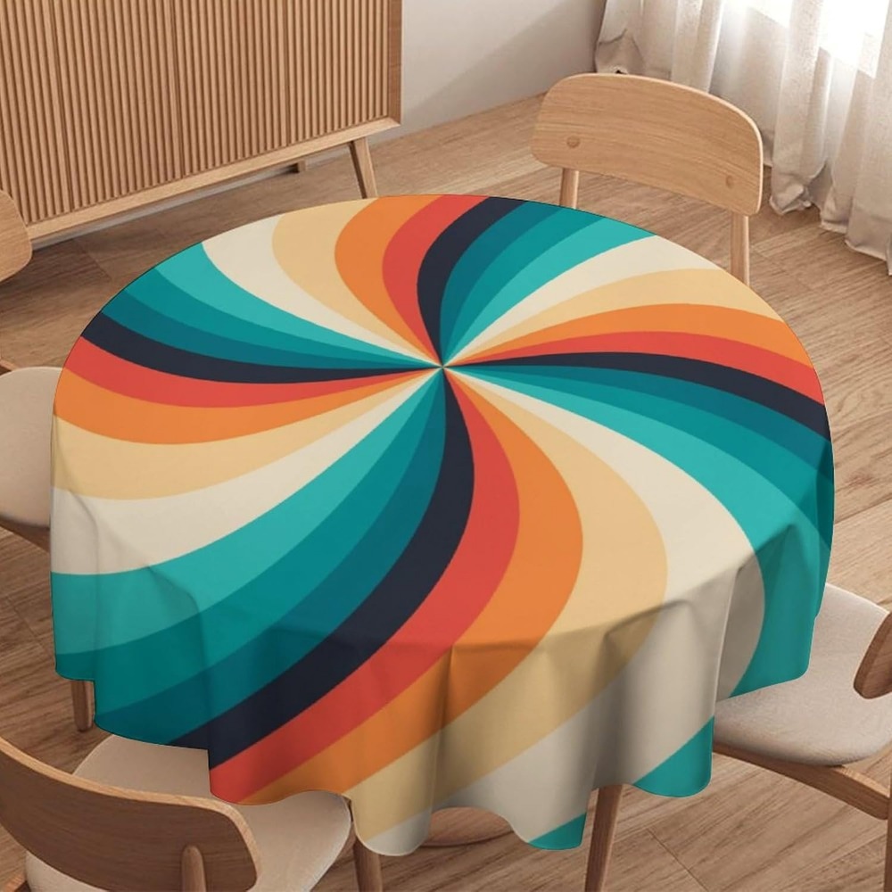Vintage Groovy Swirl Round Tab - Century Textile & Sewing Supply Avenue C North Saskatoon Sk review and price