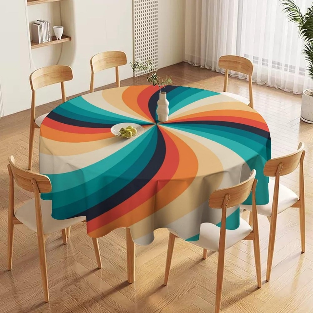 Vintage Groovy Swirl Round Tab - Century Textile & Sewing Supply Avenue C North Saskatoon Sk review and price