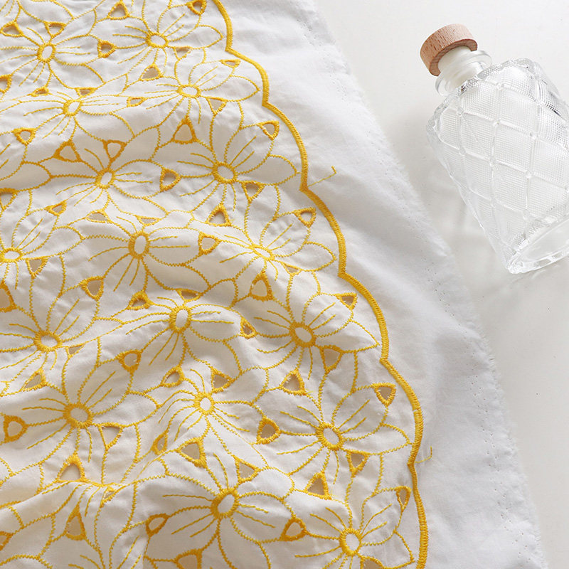 100% Cotton Embroidered Eyelet - Sewing Eyelet Fabric review and price