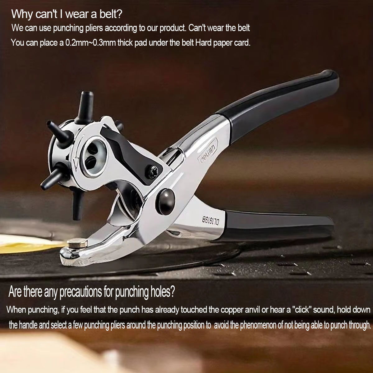 1pc-Belt Punch Pliers Leather  - Sewing Eyelet Fabric review and price