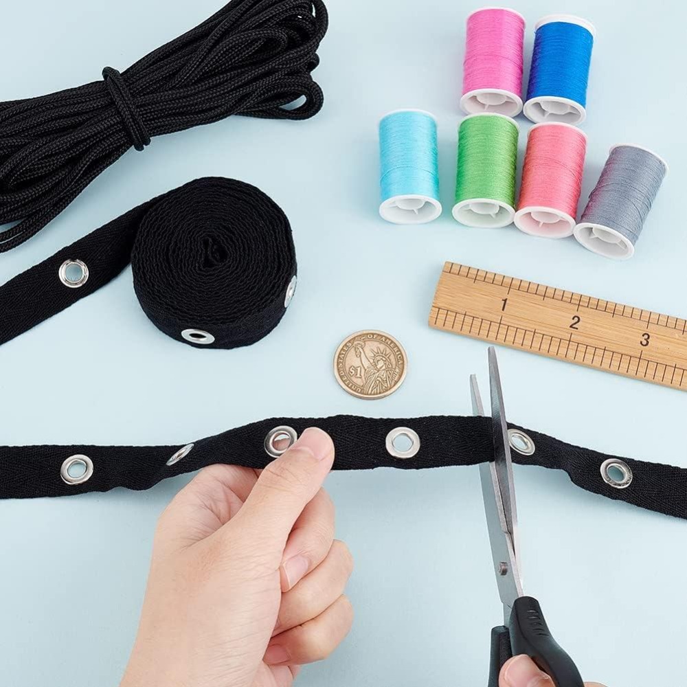 3 Yards Eyelet Tape Trim Black - Sewing Eyelet Fabric review and price